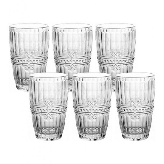 Jogo 6 Copos 355ml 13cm Fratello